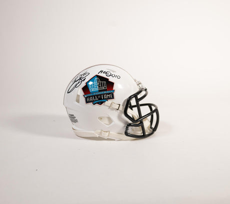 Emmitt Smith Autographed Hall of Fame Mini Helmet