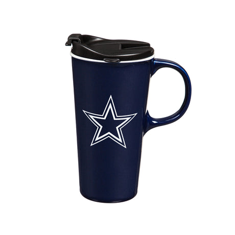 Cowboys 17oz Boxed Travel Latte Mug