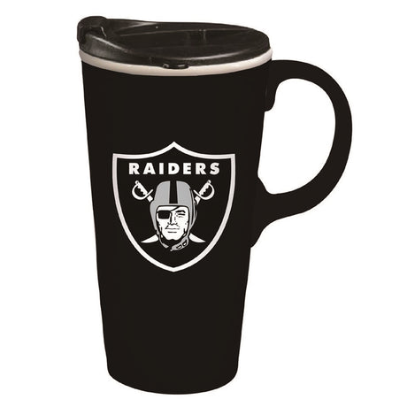 Raiders 17oz Boxed Travel Latte Mug