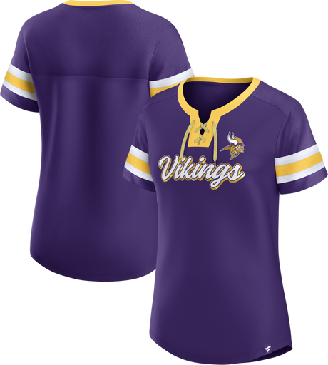 Vikings Fanatics Women's Athena Icon T-Shirt 2022