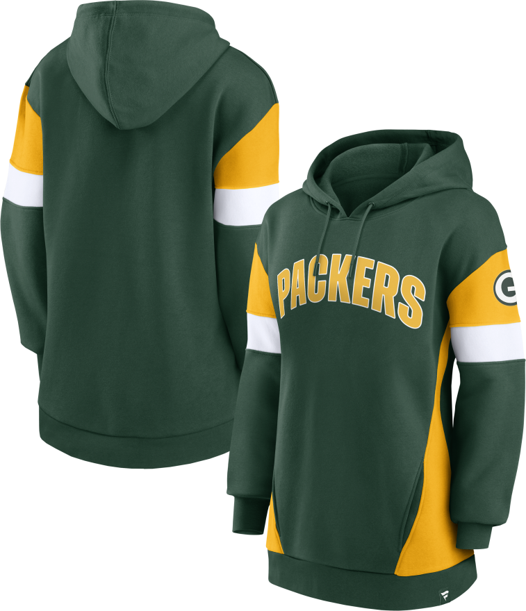 Packers Women's Fleece Pullover Hoodie