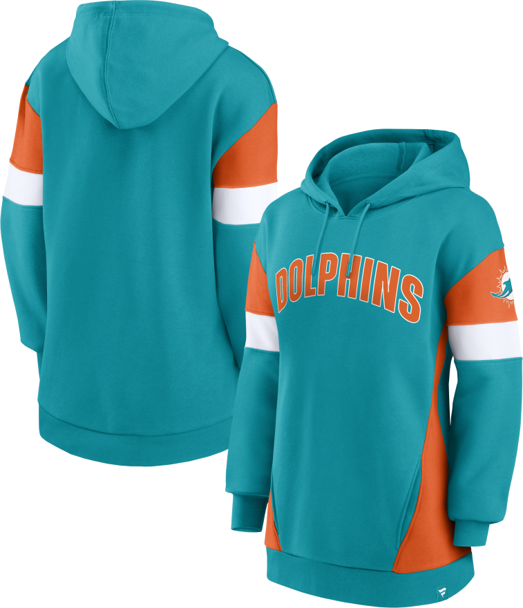 Dolphins Women's Fleece Pullover Hoodie