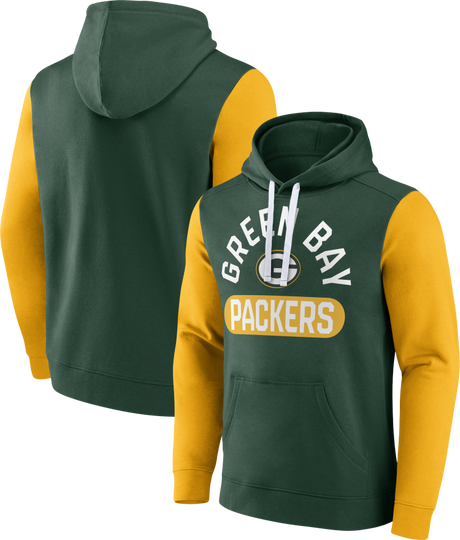 Packers Fanatics Colorblock Hoodie