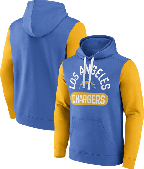 Chargers Fanatics Colorblock Hoodie