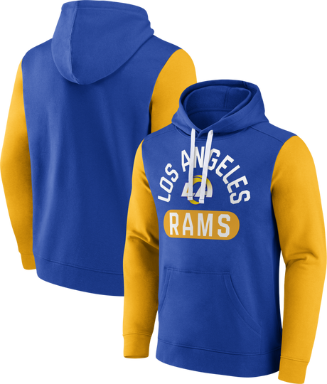 Rams Fanatics Colorblock Hoodie
