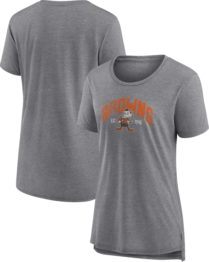 Browns Fanatics Women's Drop Back T-Shirt