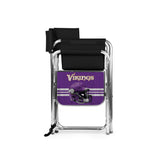 Vikings Black Sports Chair