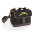 Chargers Beer Caddy Cooler Tote with Opener by Picnic Time Pro Football Hall of Fame