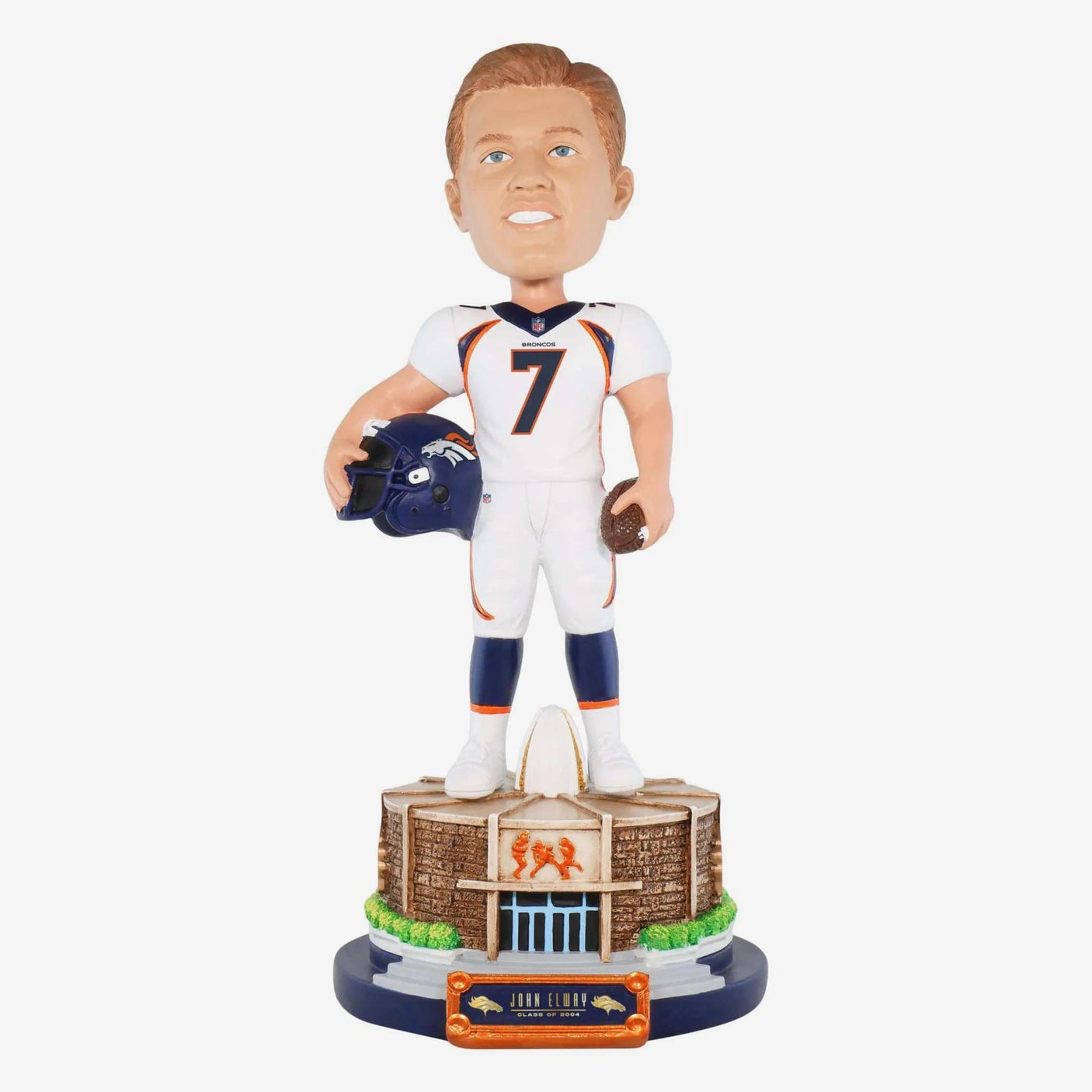 Broncos John Elway Pro Football Hall of Fame Rotunda Bobblehead (10238051221780)