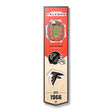 Falcons 8" x 32" 3D Stadiumview Banner