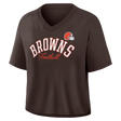 Browns 2026 Fanatics Women's Oversized High Hip Fashion Top