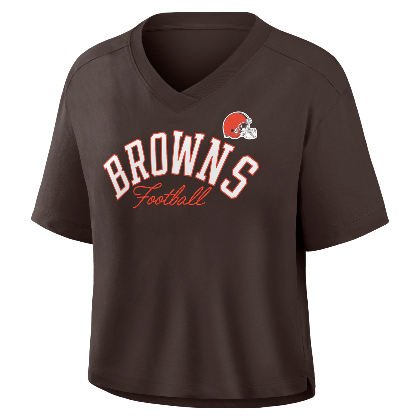 Browns 2026 Fanatics Women's Oversized High Hip Fashion Top