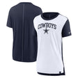 Cowboys Women's Nike Colorblock Fashion T-Shirt