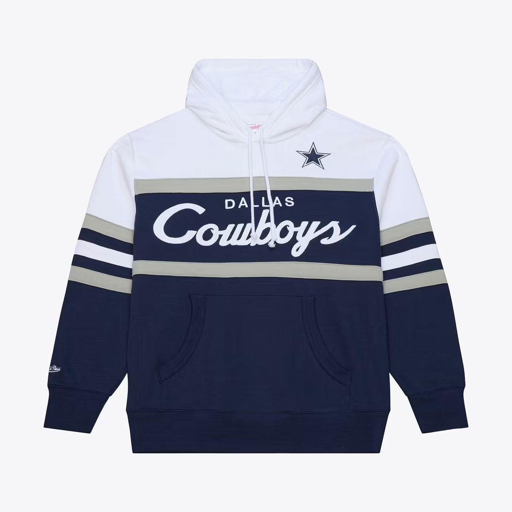 Cowboys 2026 Mitchell & Ness Men's Head Coach Hoodie Pro Football Hall of Fame