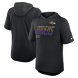 Ravens 2026 Nike Men's Short Sleeve Hoodie Top