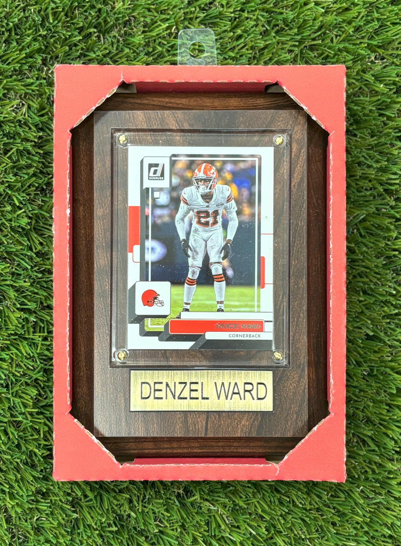 Denzel Ward 4x6 Plaque