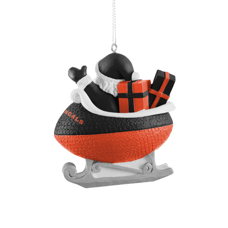Bengals Football Sleigh Ornament