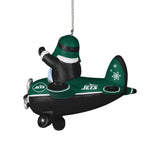 Jets Santa Airplane Ornament Pro Football Hall of Fame