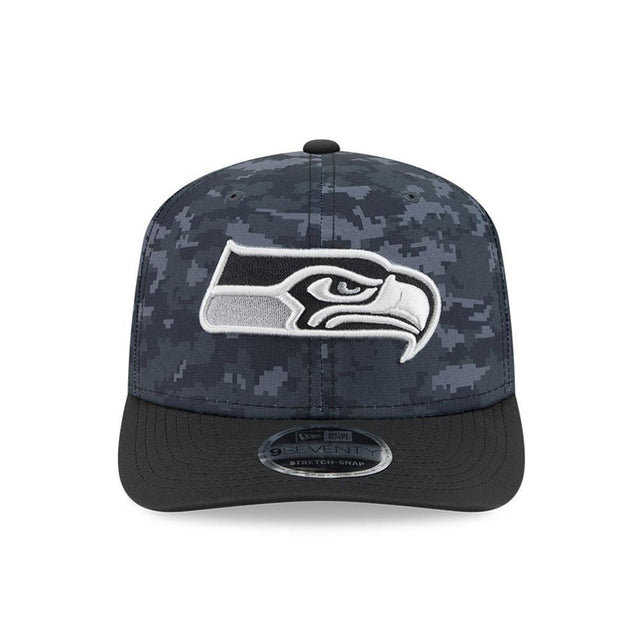 Seahawks 2026 New Era Men's 9SEVENTY Salute to Service Hat Pro Football Hall of Fame