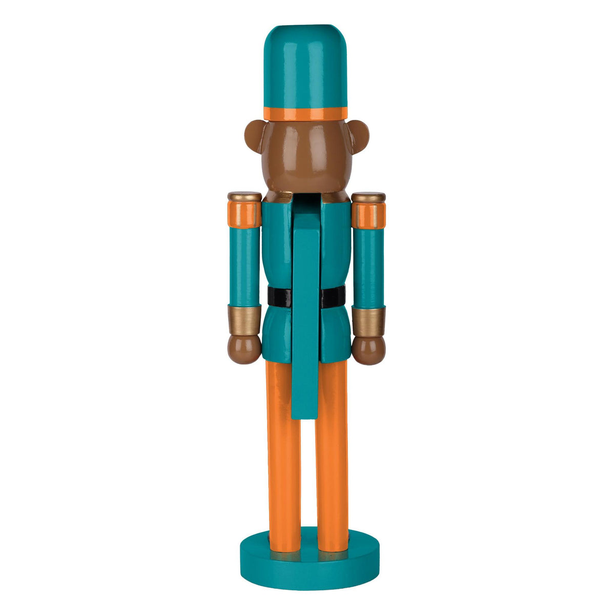 Dolphins 14 Inch Bear Nutcracker Pro Football Hall of Fame