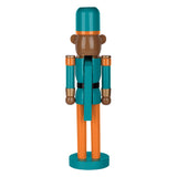 Dolphins 14 Inch Bear Nutcracker Pro Football Hall of Fame
