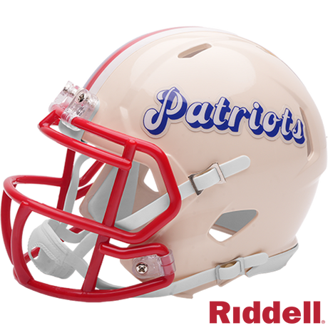 Patriots 2026 Retro Mini Speed Helmet