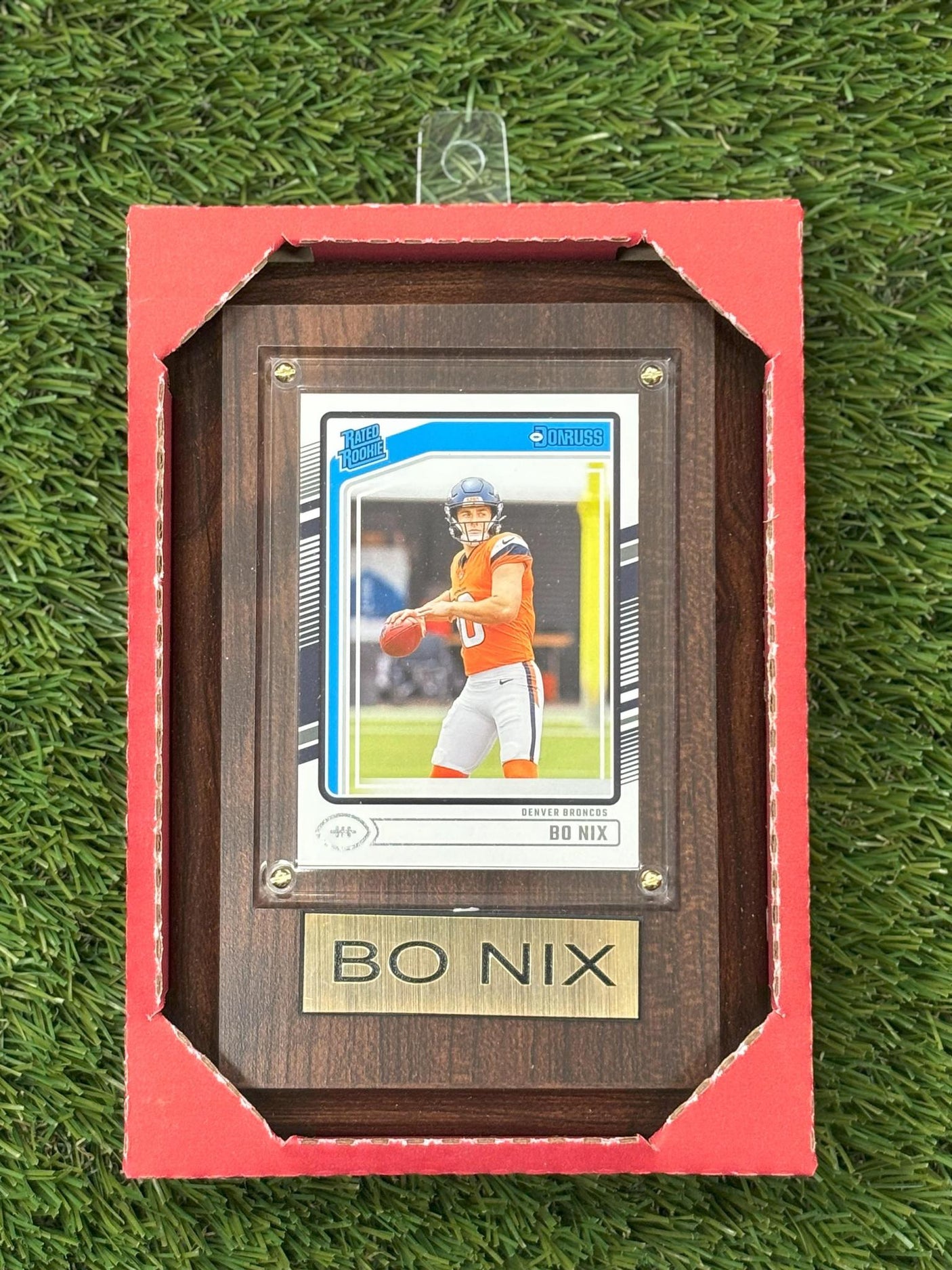 Bo Nix 4x6 Plaque