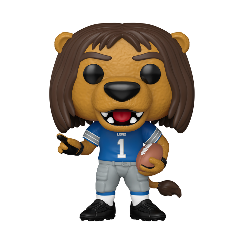 Lions Mascot Roary NFL Funko Pop! 362 Pro Football Hall of Fame