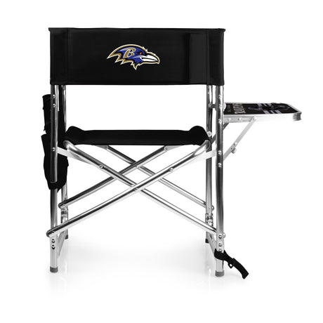 Ravens Black Sports Chair Pro Football Hall of Fame
