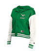 Eagles 2026 New Era Women's Snap Front Jacket Pro Football Hall of Fame