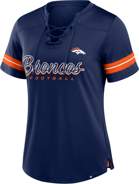 Broncos Women's Play Script Fashion T-Shirt