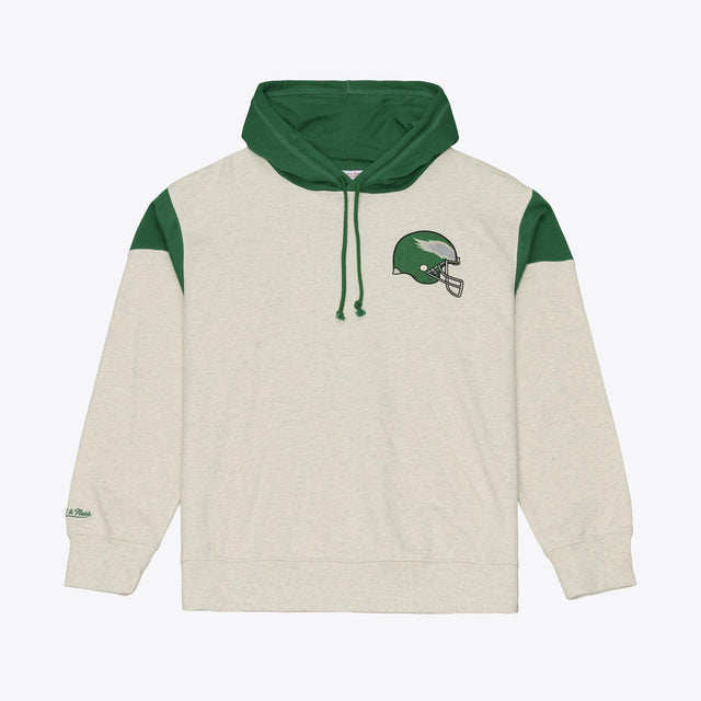 Eagles 2026 Mitchell & Ness Men's Retro Roots French Terry Hoodie