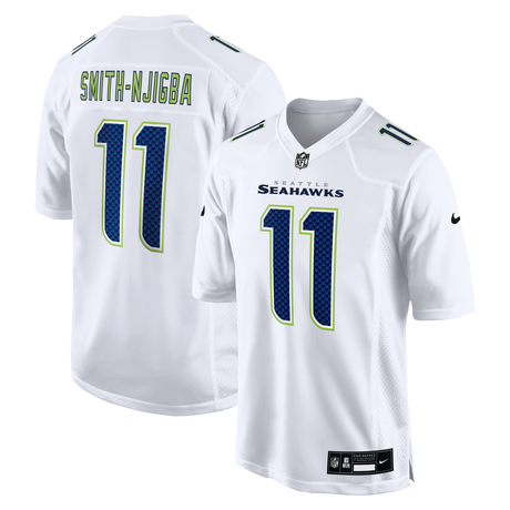 Seahawks Jaxon Smith-Njigba Men's Tundra White Nike Game Jersey