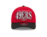 49ers 2026 New Era Men's 9FORTY M Crown Loyal Hat Pro Football Hall of Fame