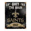 Saints Vintage Sign