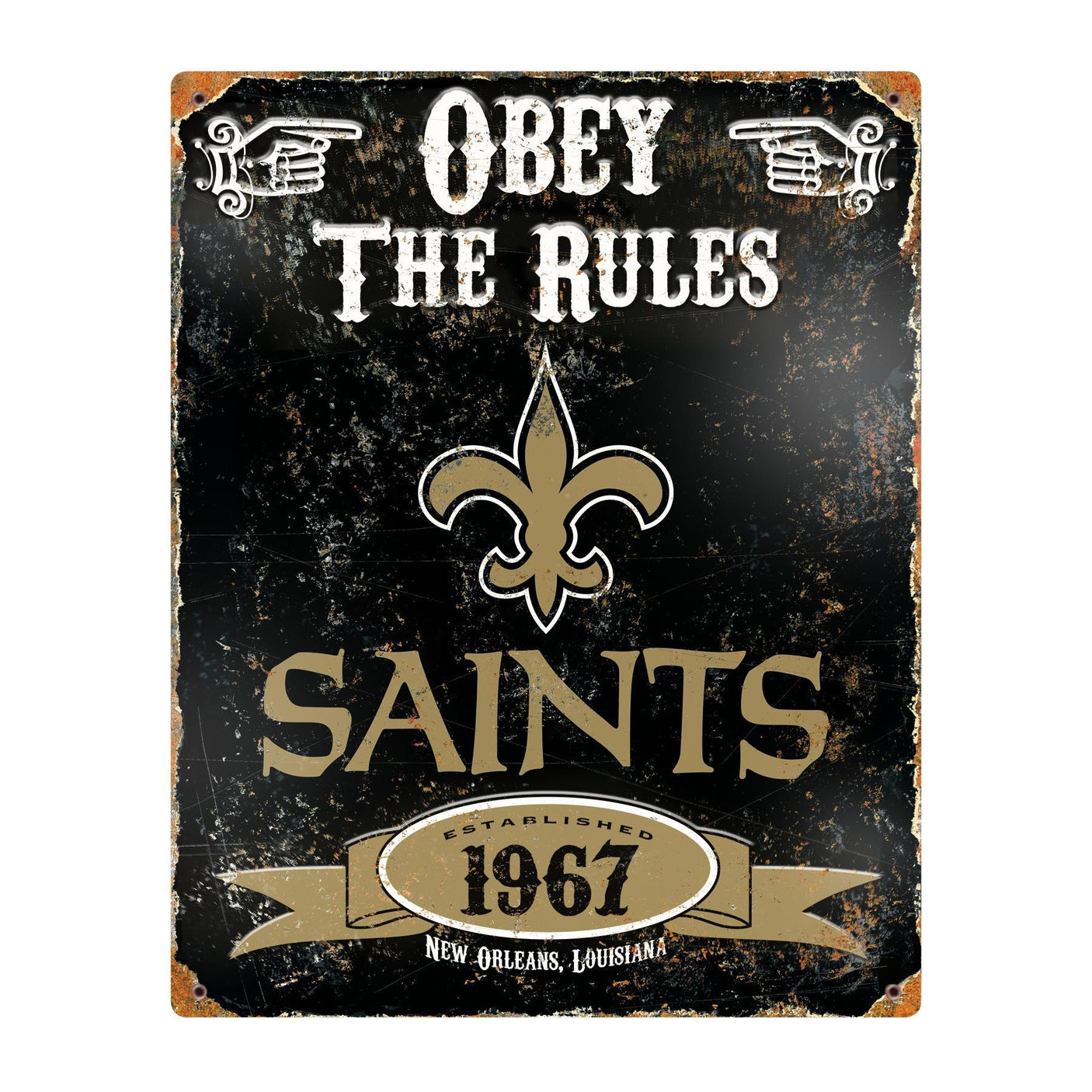 Saints Vintage Sign
