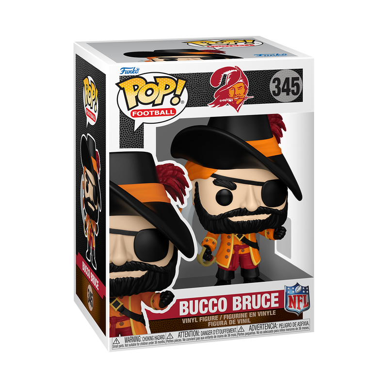 Buccaneers Mascot Bucco Bruce NFL Funko Pop! 345