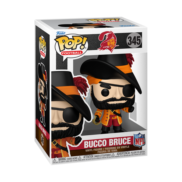 Buccaneers Mascot Bucco Bruce NFL Funko Pop! 345