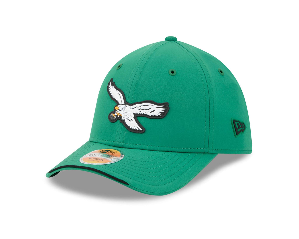 Eagles 2026 New Era Men's 39THIRTY Sideline Hat Pro Football Hall of Fame