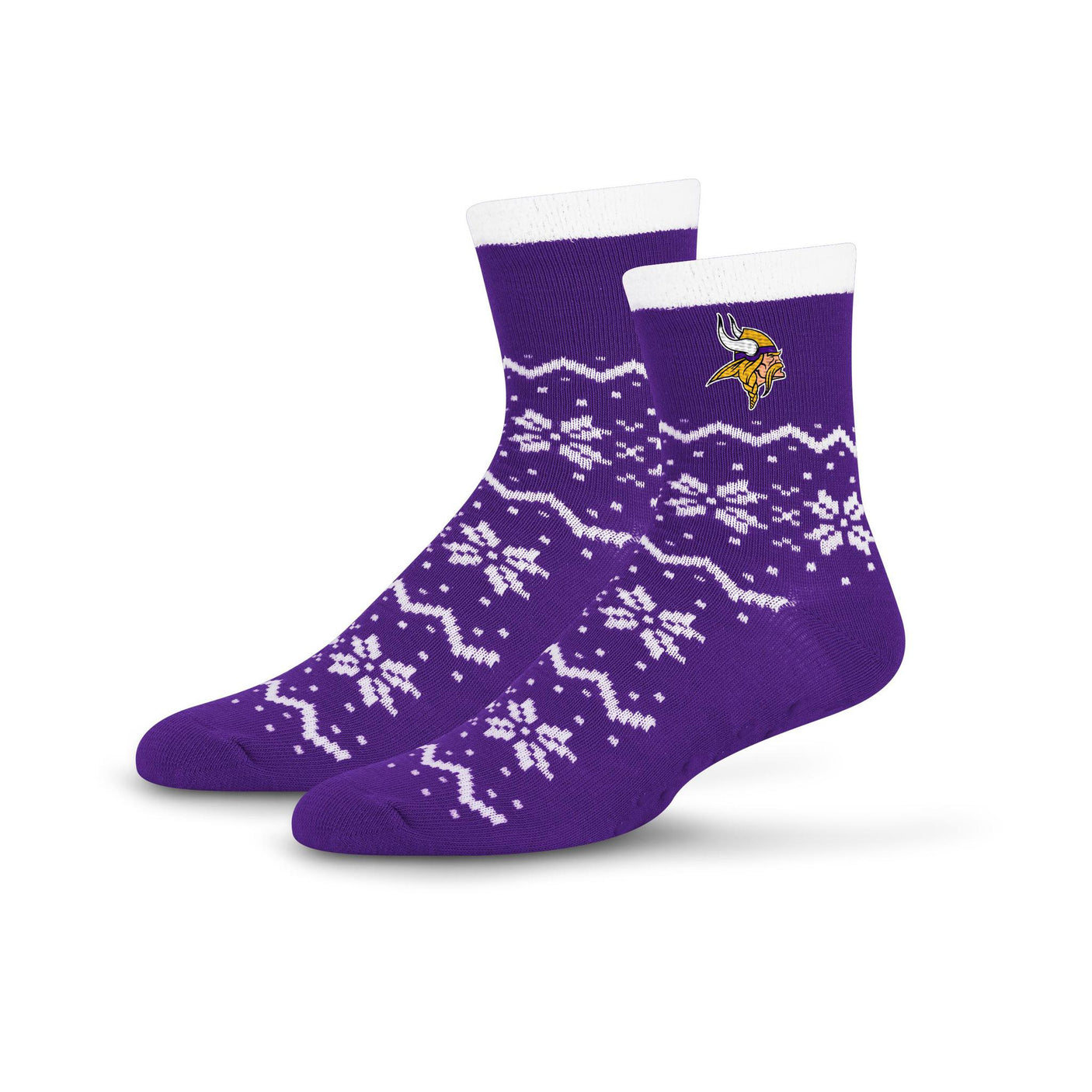 Vikings 2024 Snowflake Lane Socks