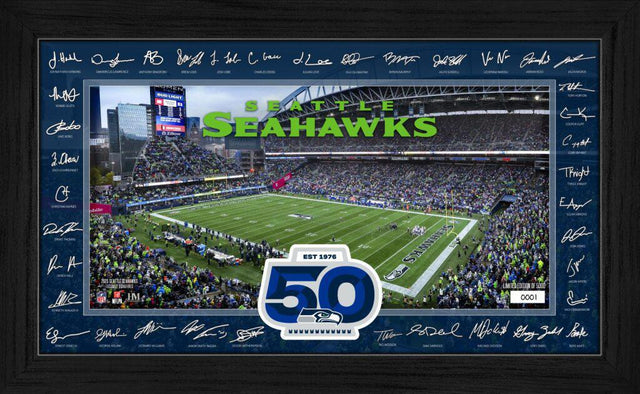 Seahawks 2025 NFL Signature Gridiron