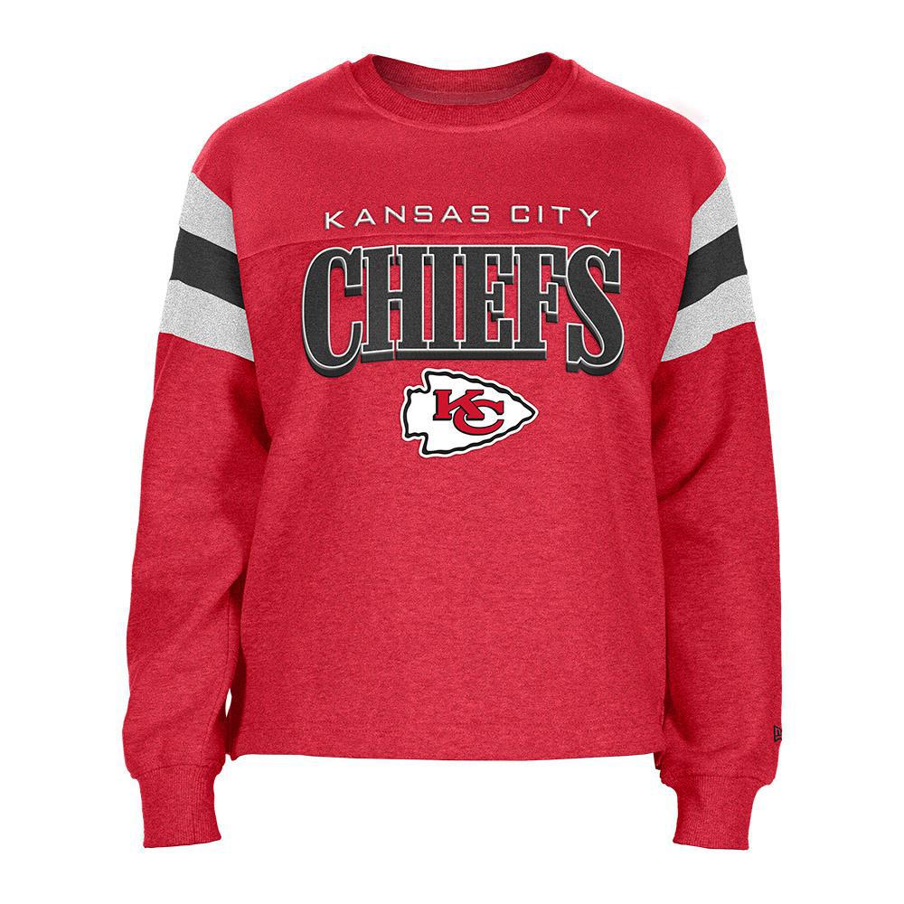 Chiefs 2024 New Era Women's Throwback Sweatshirt