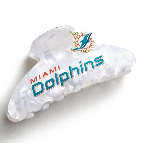 Dolphins Charm Hair Claw Clip