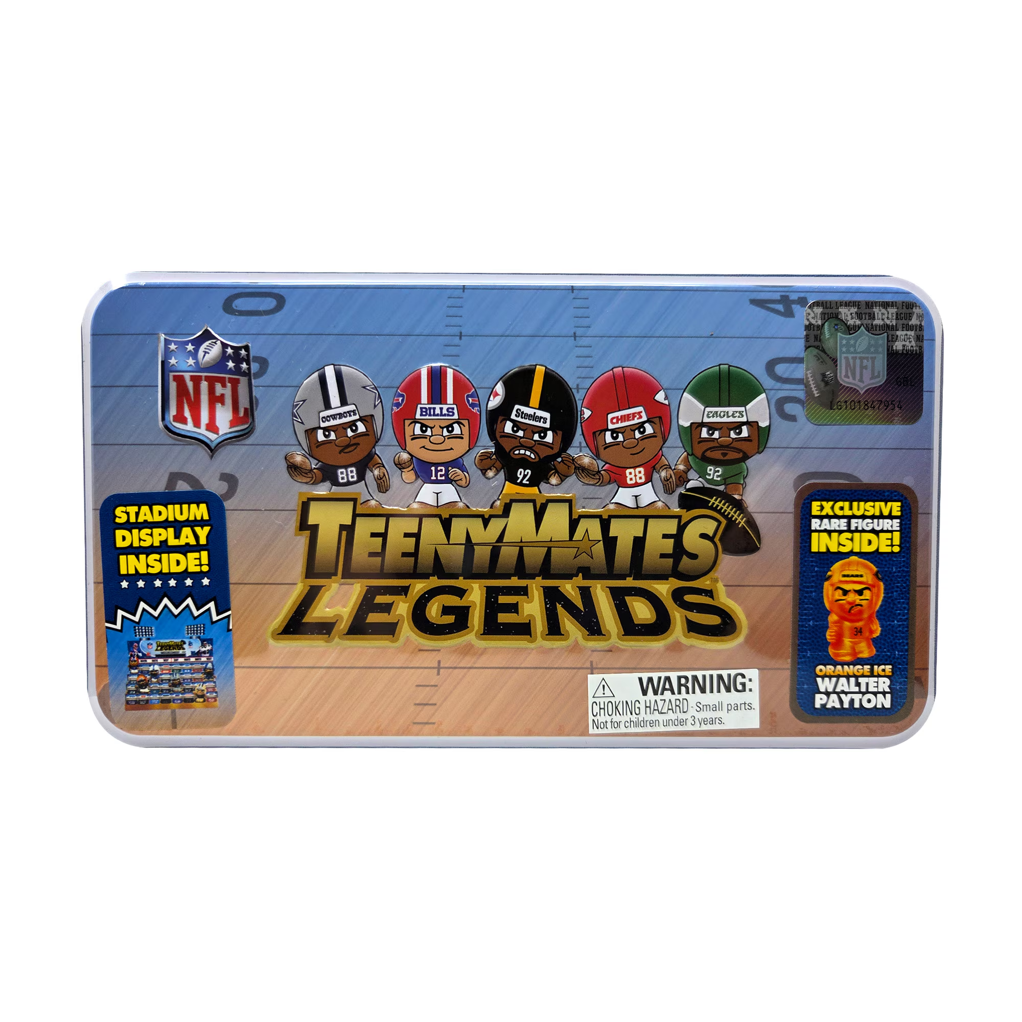 【超レア】アメフトチームデザイン　サイズ約230cm×170cm NFL Teenymates Legends NFL Collector Tin 2026 – Pro Football Hall
