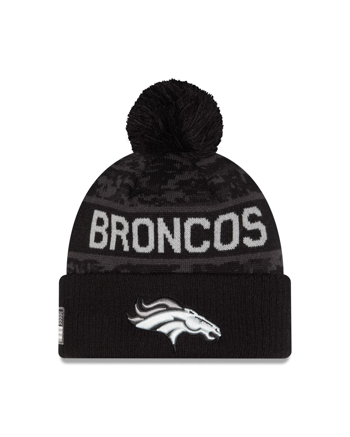 Broncos 2026 New Era Men's Salute to Service Knit Pro Football Hall of Fame