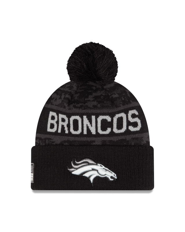 Broncos 2026 New Era Men's Salute to Service Knit Pro Football Hall of Fame