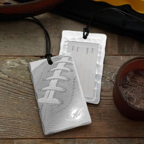 Dolphins Football Bag Tag Pro Football Hall of Fame