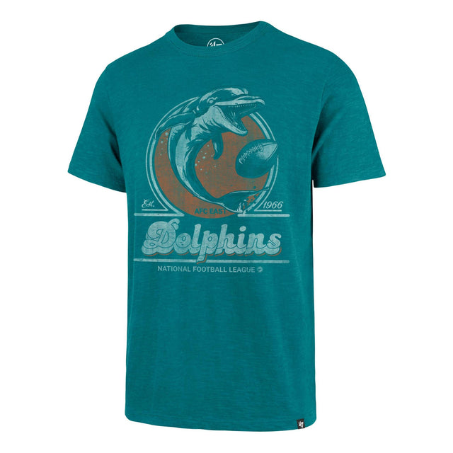 Dolphins 2026 '47 Brand Men's Historic Emblem Mark Scrum T-Shirt