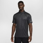 Hall of Fame Men's Black Nike Tour Polo POA Print