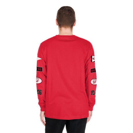 49ers 2025 New Era Men's Long Sleeve T-Shirt